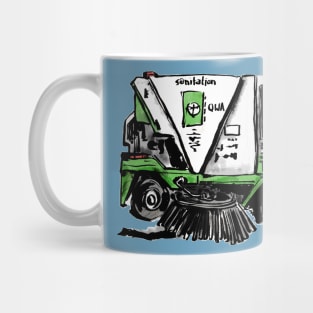 Sweeper Truck Mug